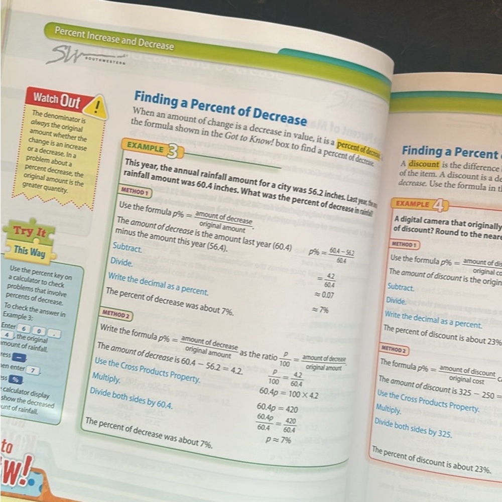 Educational math book for high school and college students. Self help.